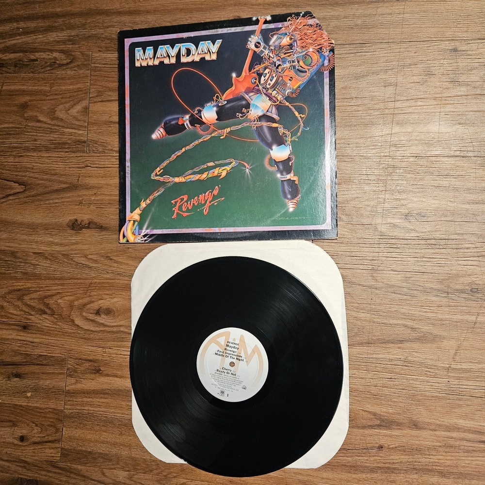 Mayday ‎ – Revenge A&M Records 1982 SP-6-4900 PROMO Vinyl LP 33 RPM VG+ EX/EX